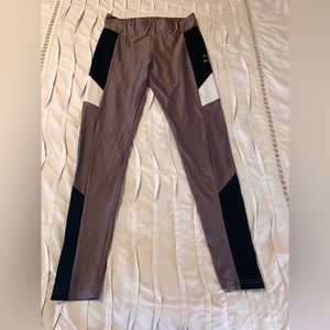 Puma Metallic Brown Leggings Women's Size XL